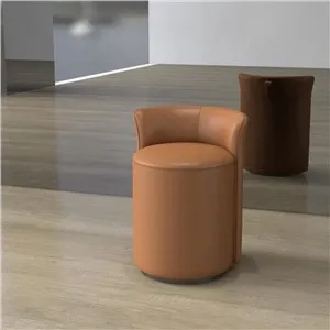 आधुनिक पूर्ण चमड़े असबाबवाला ड्रेसिंग कुर्सी