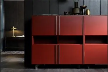 विला डाइनिंग रूम वाइन कैबिनेट अपार्टमेंट कैबिनेट