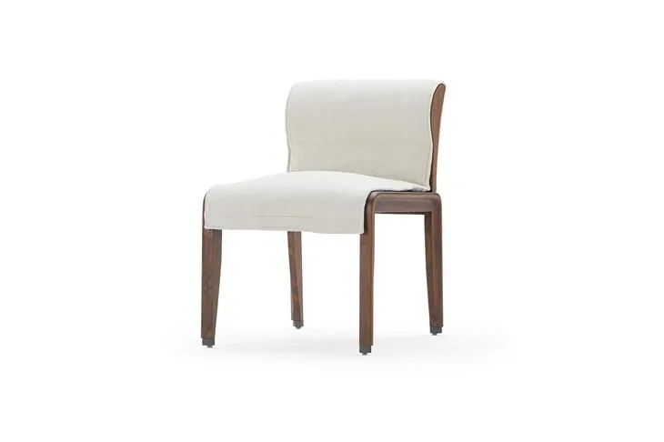 Villa Dining Armless Chair Bedroom Dressing Chair Hotel Study Chair